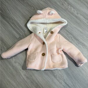 Carters Pink Hooded Baby Jacket
